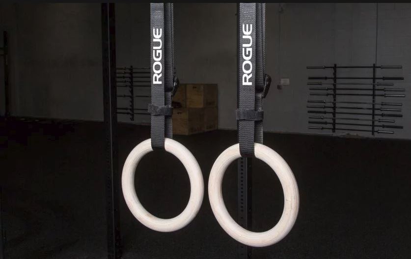 rogue gym rings on pull up bar